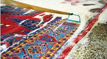تاثیرات مواد شوینده نامناسب بر روی فرش