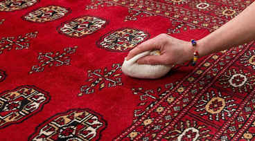 آموزش پاک کردن لک چای و قهوه از روی فرش